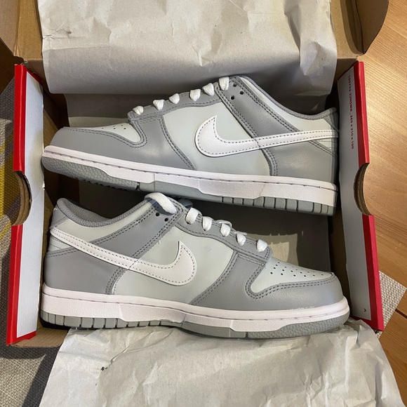Nike dunk low « Two-Toned Grey » / Pure Platinum-Wolf Grey - Picture 4 of 4